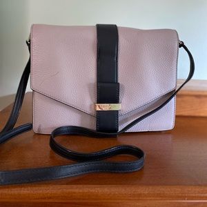 Purse and wallet! Creamy beige and black with adorable bow feature.